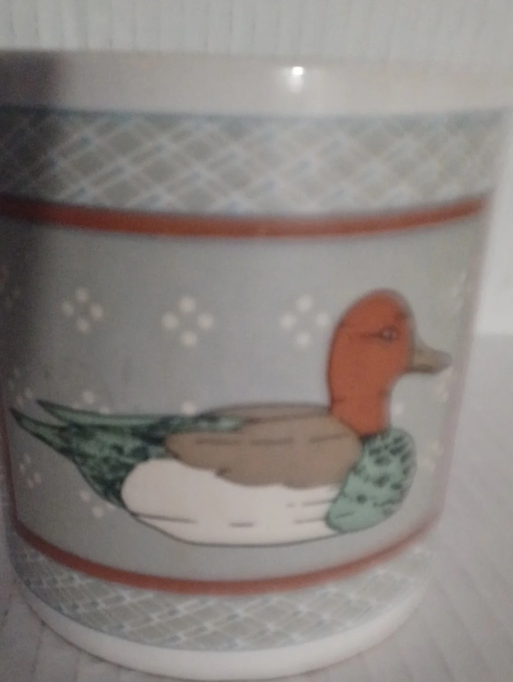 Vintage Mallard Coffee Cup